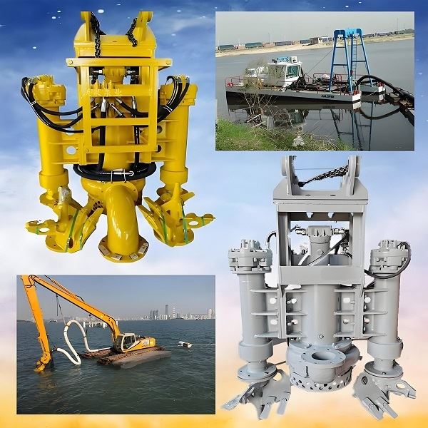 Hydraulic Submersible Slurry Pump For Excavators